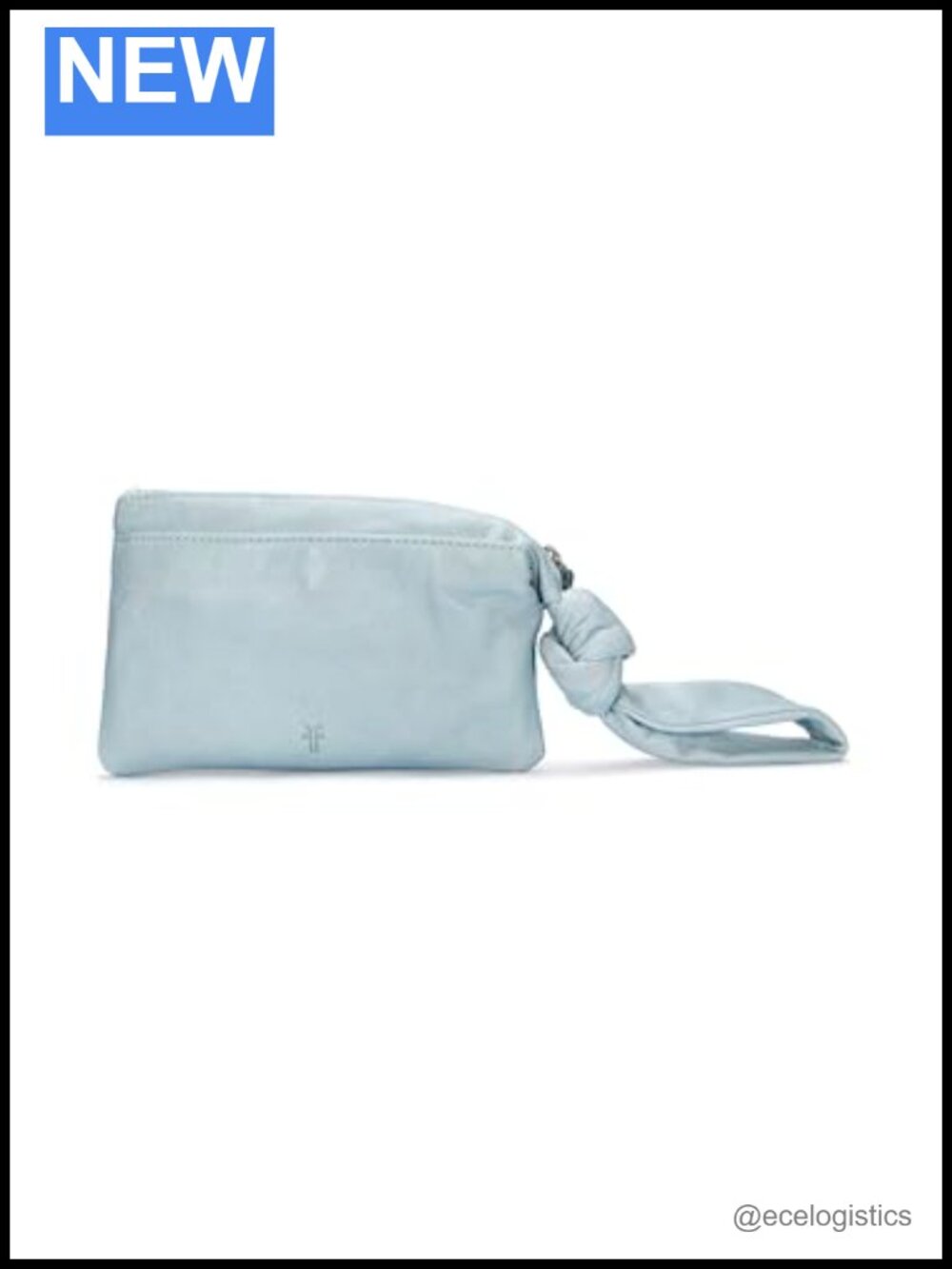 Leather Wristlet Wallet Bag for Shopping Errands